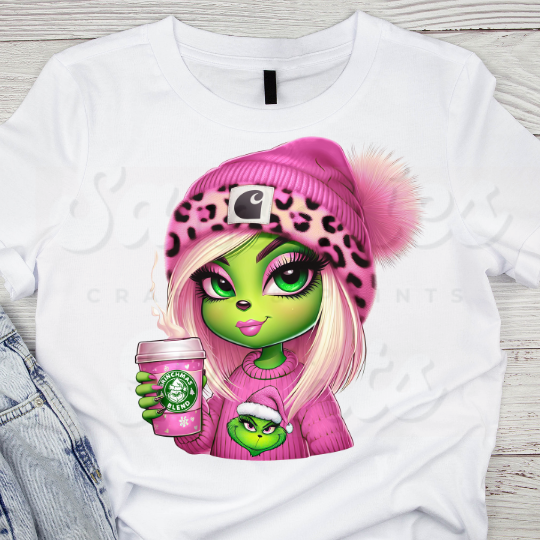 Pink Girl Grinch 10