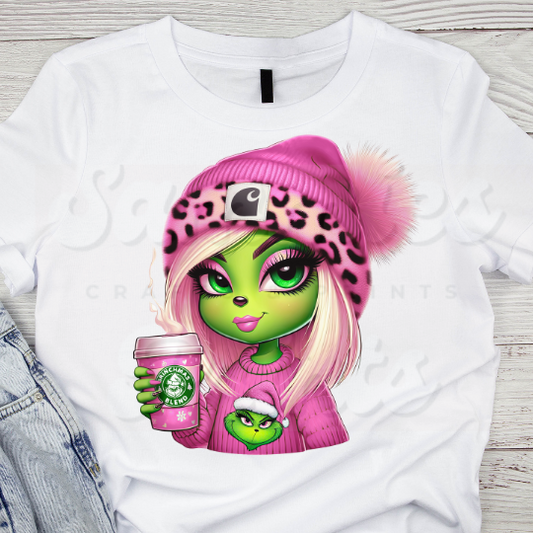 Pink Girl Grinch 10