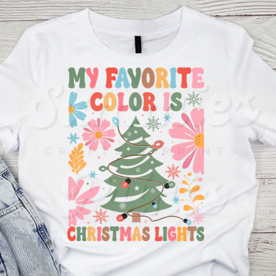 Christmas Lights Boho