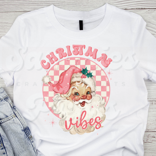 Pink Vintage Christmas Vibes