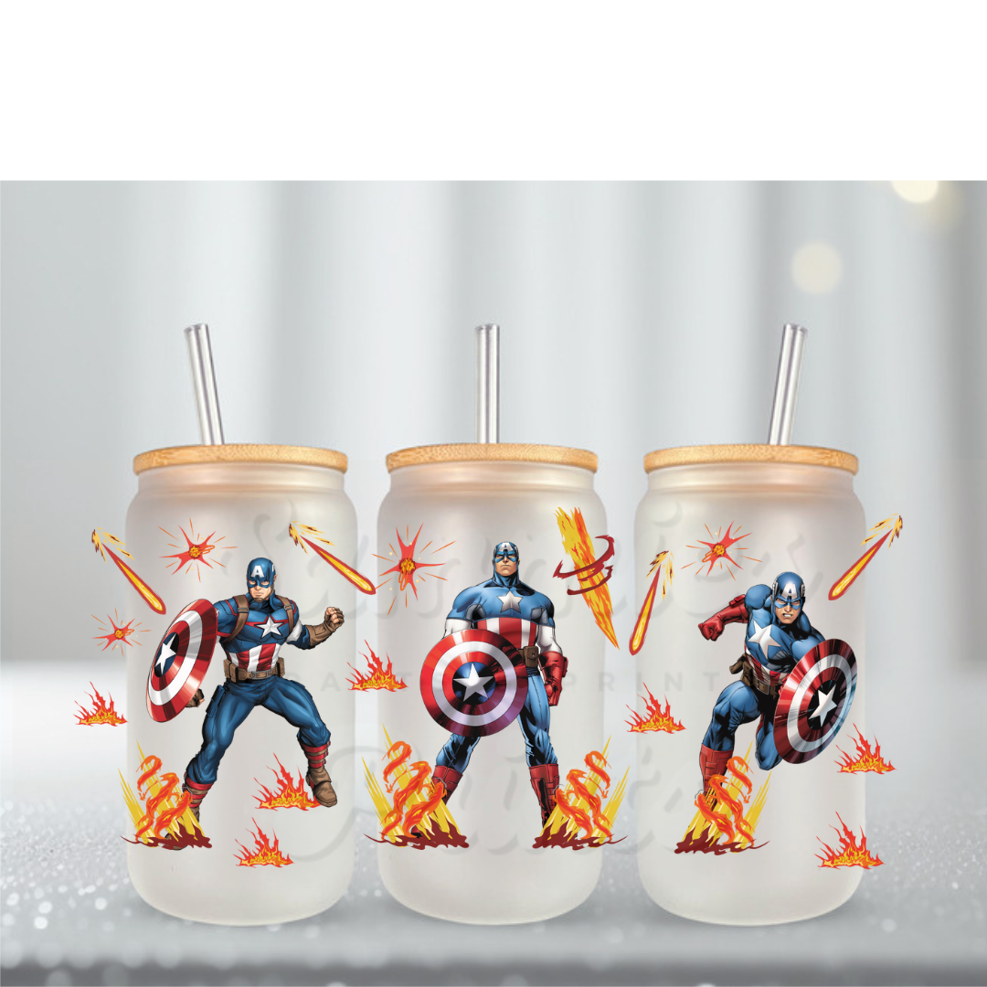 American Captain UV DTF Cup Wrap