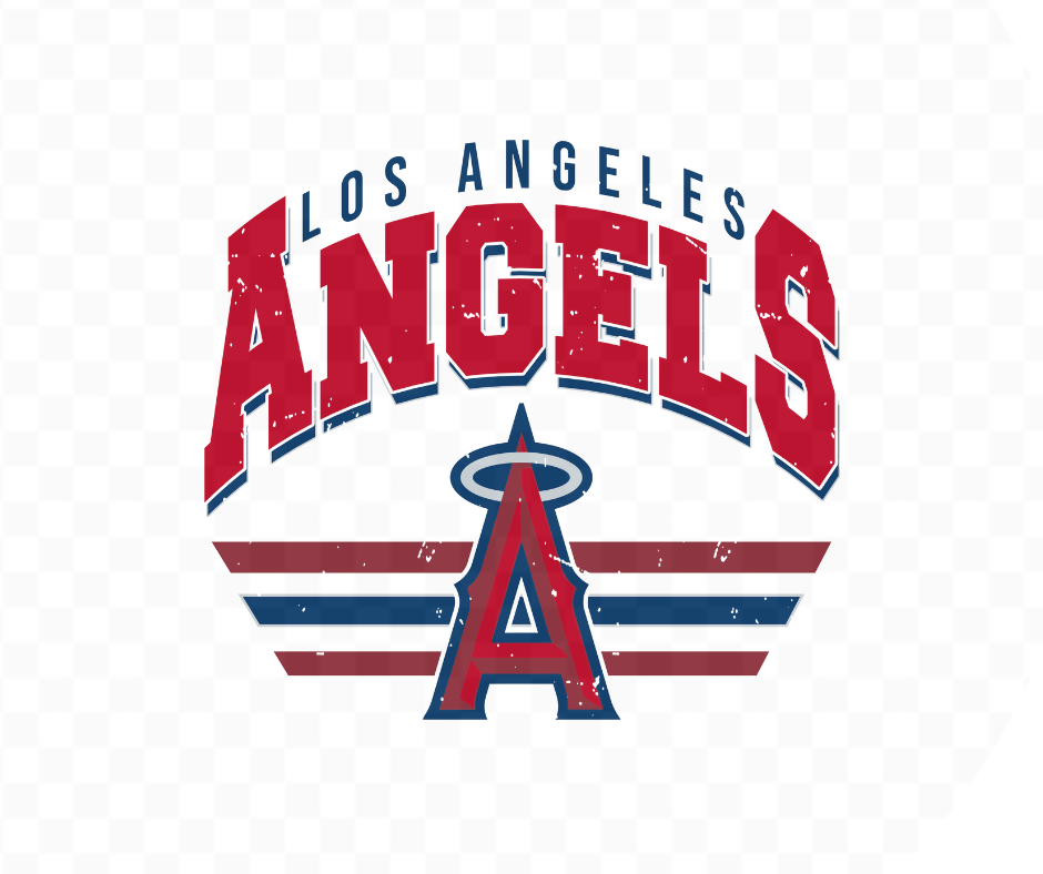 Angels VINTAGE Baseball DTF