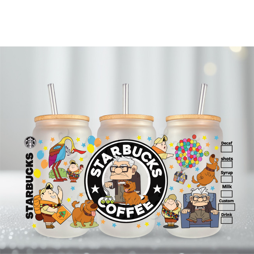 Carl Crew Starbs UV DTF Cup Wrap