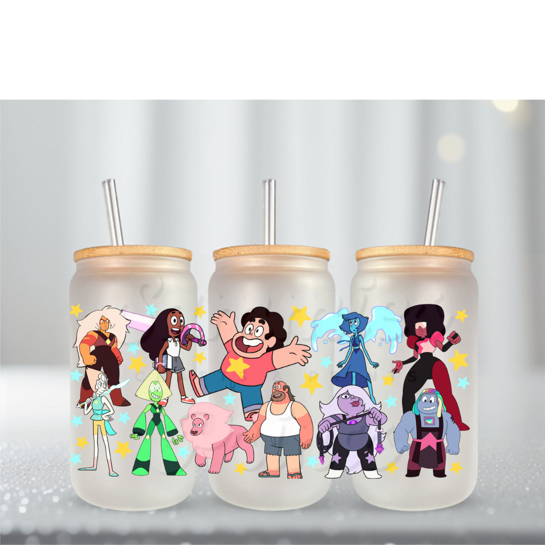 Cartoon UV DTF Cup Wrap