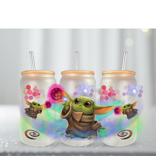 Child Planets UV DTF Cup Wrap