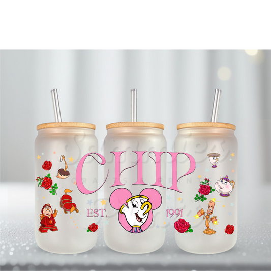 Chip Name UV DTF Cup Wrap