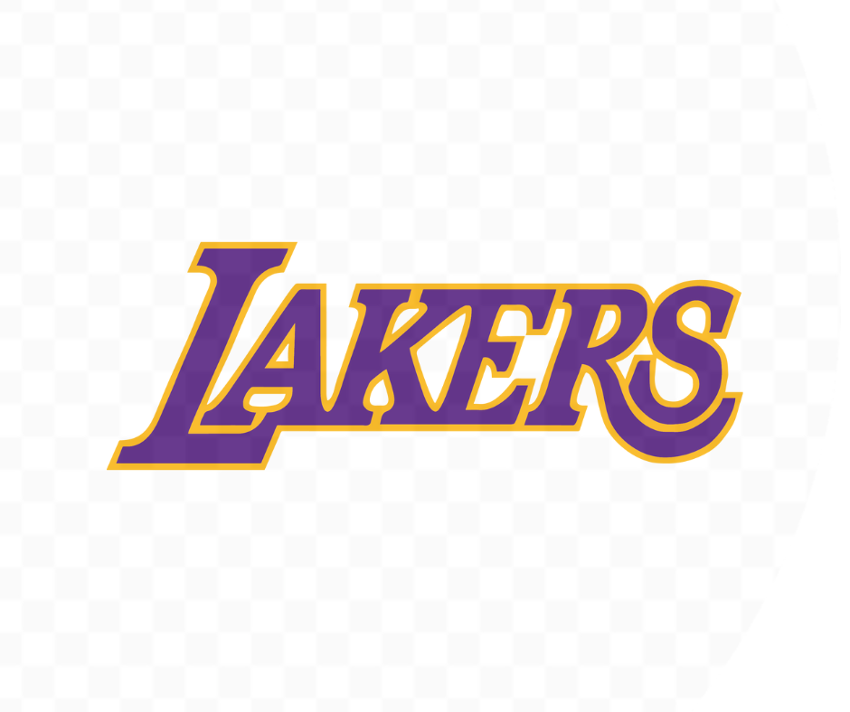 Classic Lakers Logo Basketball DTF