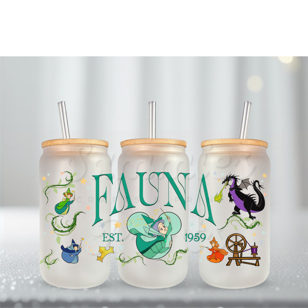 Fauna Name UVDTF Cup Wrap