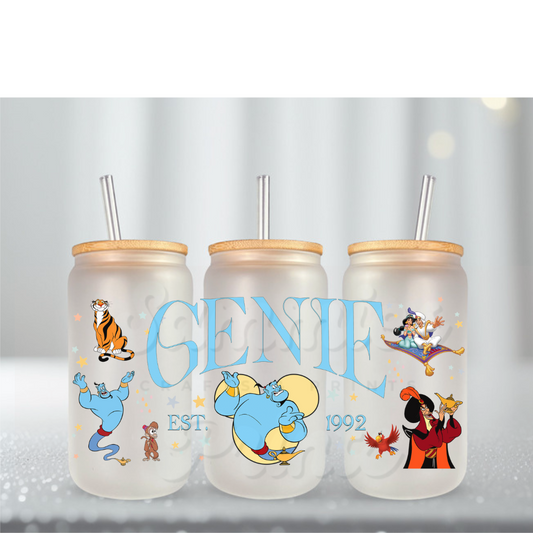 Genie Name UV DTF Cup Wrap