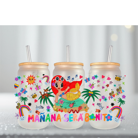 Manana 2 UV DTF Cup Wrap