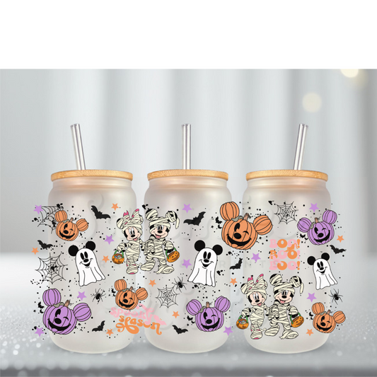 Mouse Mummy Boo Boo Boo UV DTF Cup Wrap