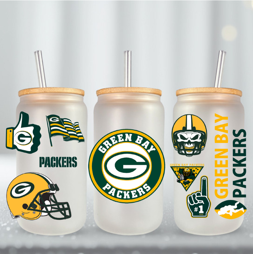 Go Pack Go #2 UV DTF Cup Wrap