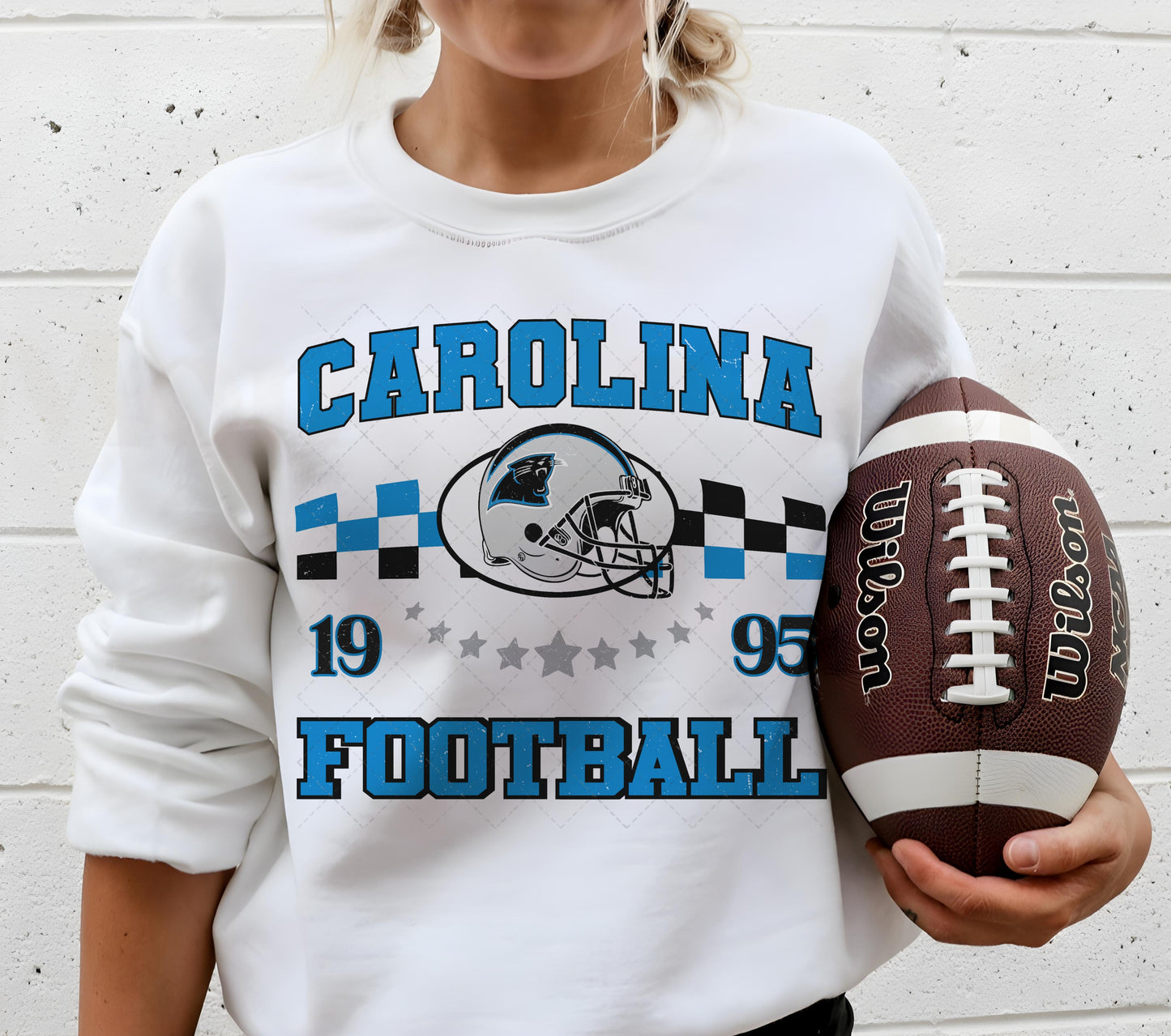 Carolina Checkered DTF