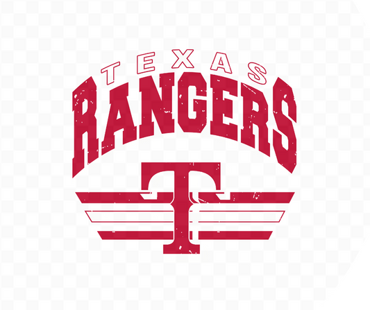 Rangers VINTAGE Baseball DTF