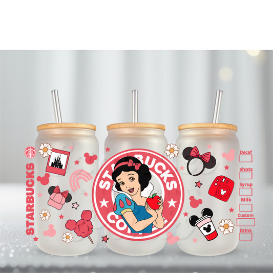 Princess SW Starbs UV DTF Cup Wrap