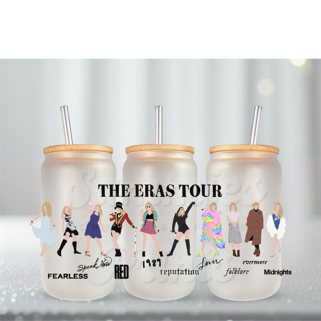 The Eras Tor Albums UV DTF Cup Wrap