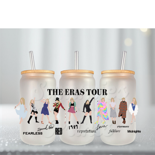 The Eras Tor Albums UV DTF Cup Wrap