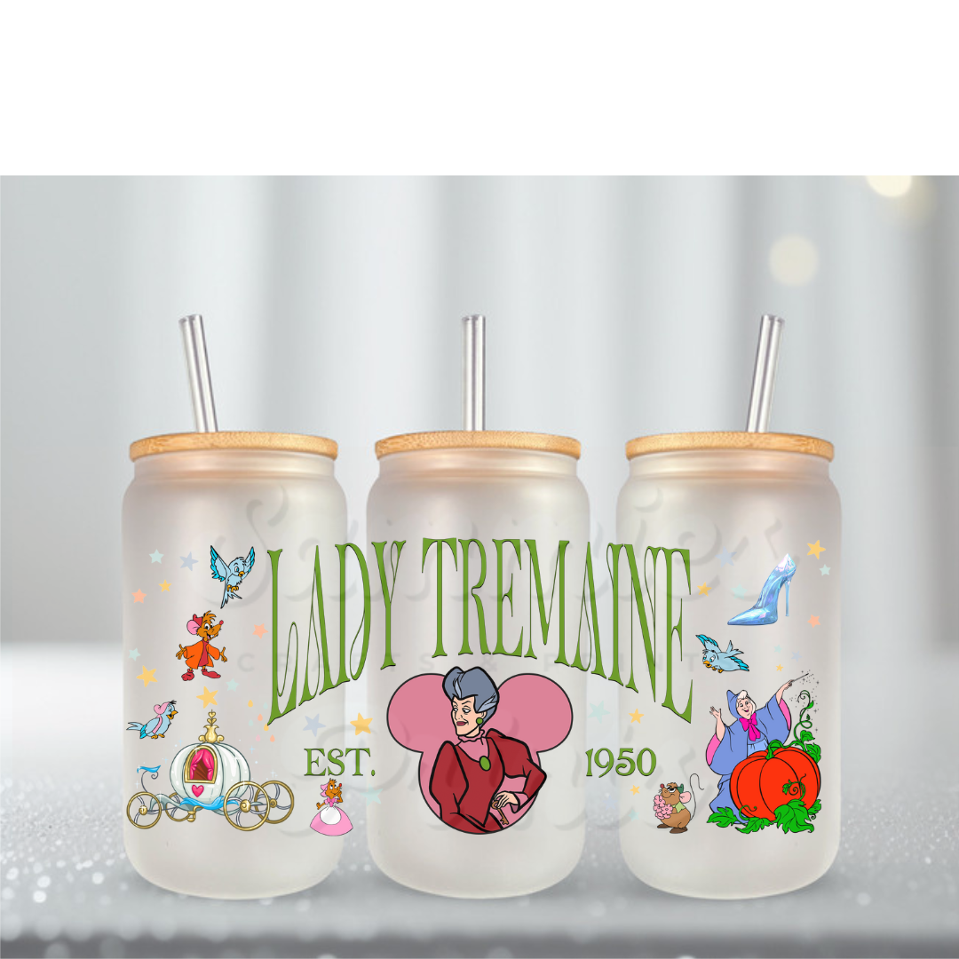 Tremaine Name UV DTF Cup Wrap