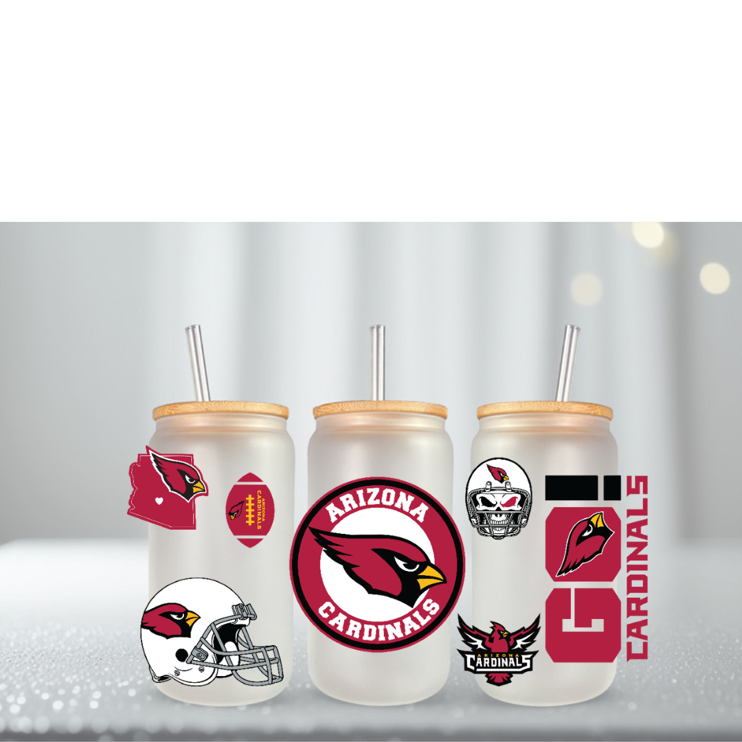 Arizona Football UV DTF Cup Wrap