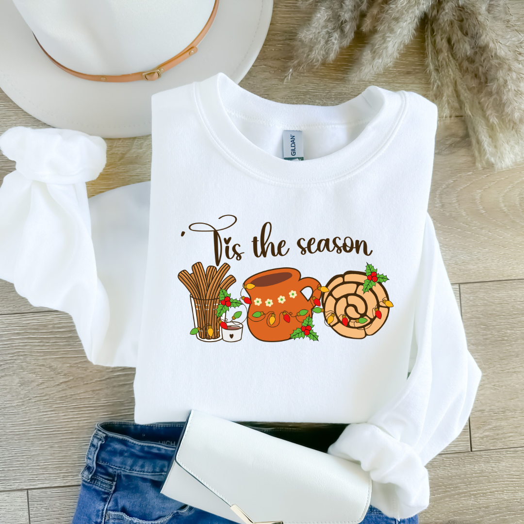 Tis The Season Churro & Cafecito DTF READY TO PRESS