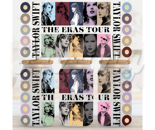 Taylor the Eras Tour UV DTF Cup Wrap