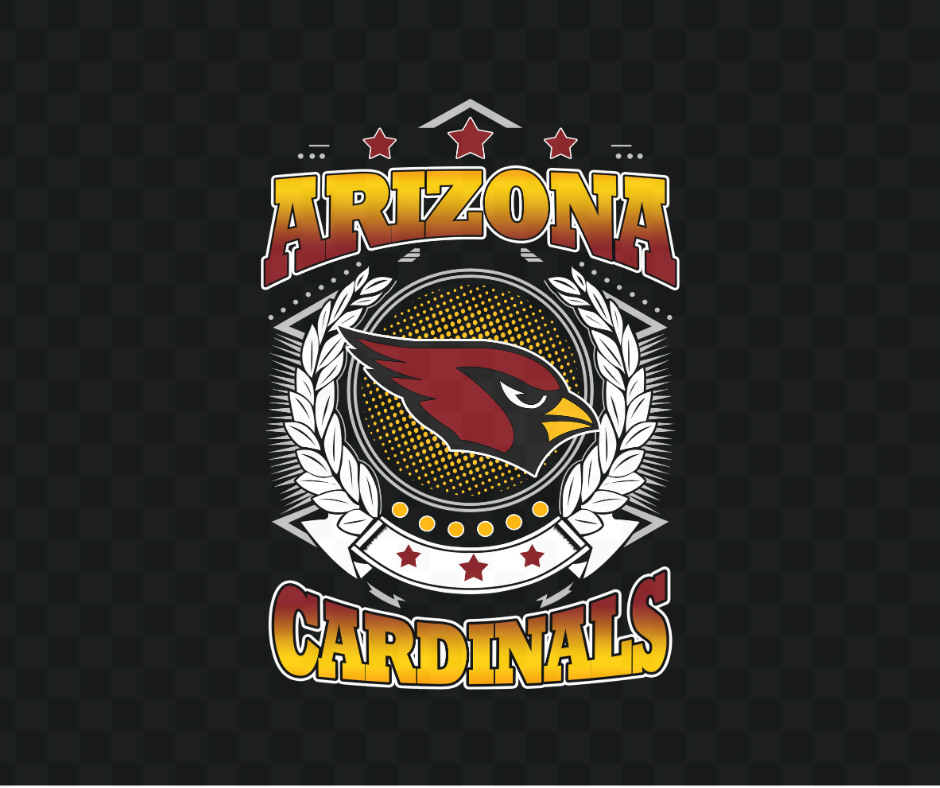 Cardinals Garland Football DTF Heat Transfer