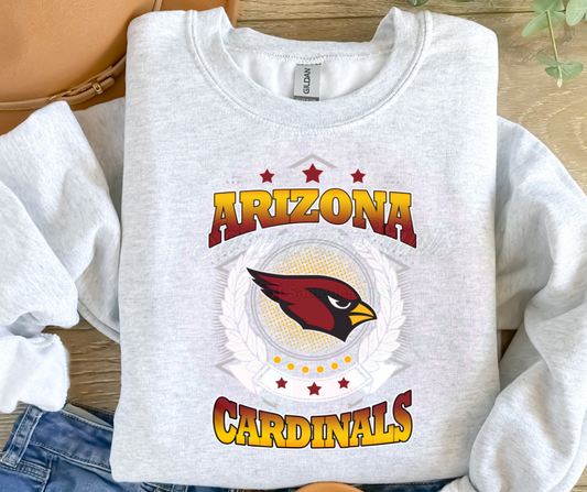 Cardinals Garland Football DTF Heat Transfer