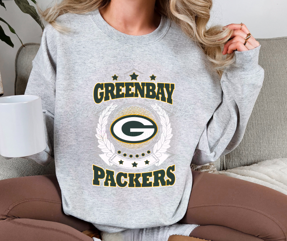 Packer Garland Football DTF Heat Transfer