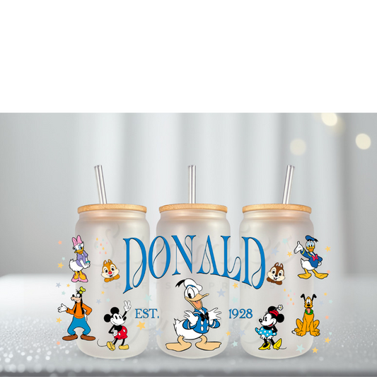 Boy Duck Name UV DTF Cup Wrap