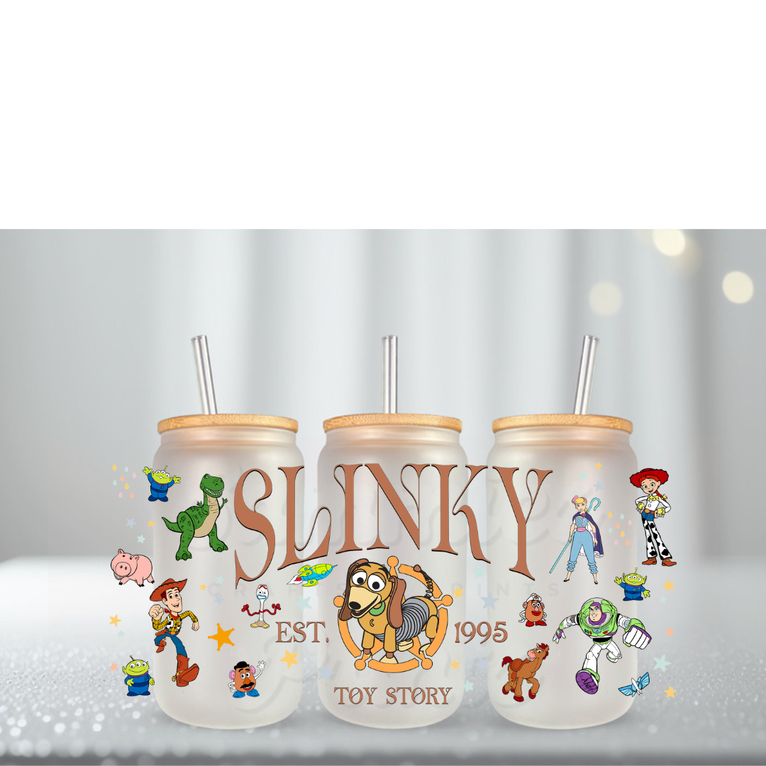 Slinky Name UV DTF Cup Wrap