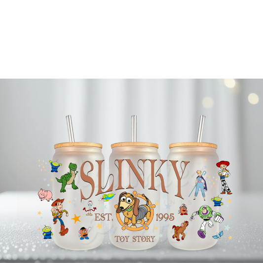 Slinky Name UV DTF Cup Wrap