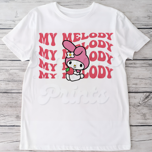 Melody Big Name DTF Heat Transfer