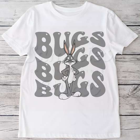 Bugs Big Name DTF Heat Transfer