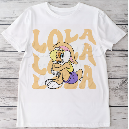 Lola Big Name DTF Heat Transfer