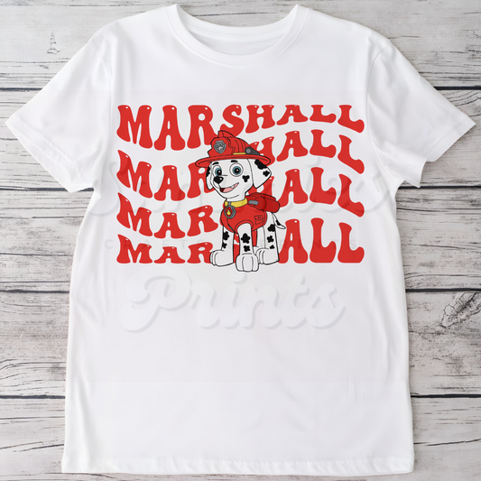 Marshall Big Name DTF Heat Transfer