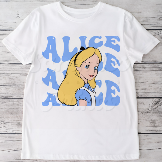 Alice Big Name DTF Heat Transfer