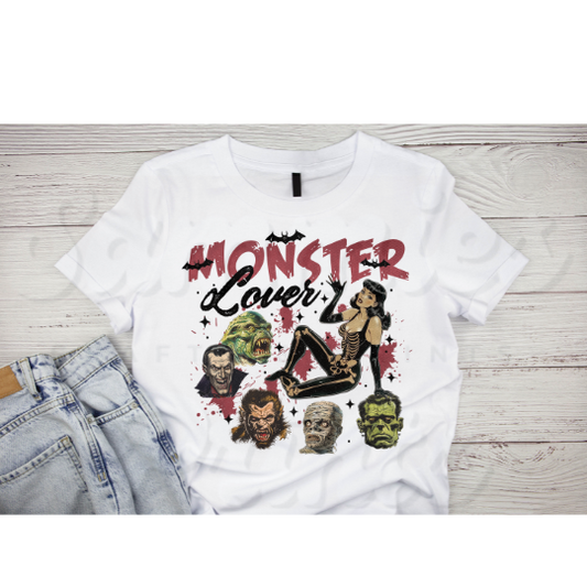 Monster Lover DTF Heat Transfer