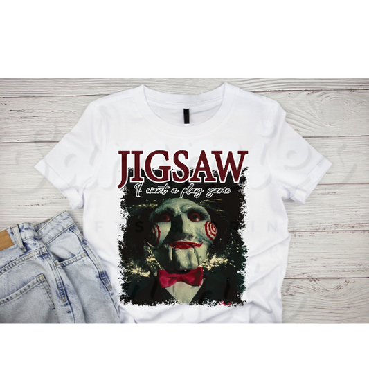 Jigsaw Bootleg DTF Heat Transfer