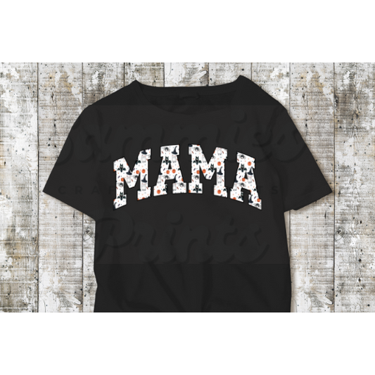 White Bats MAMA DTF Heat Transfer