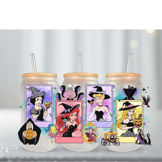 Spooky Princess 3 UV DTF Cup Wrap