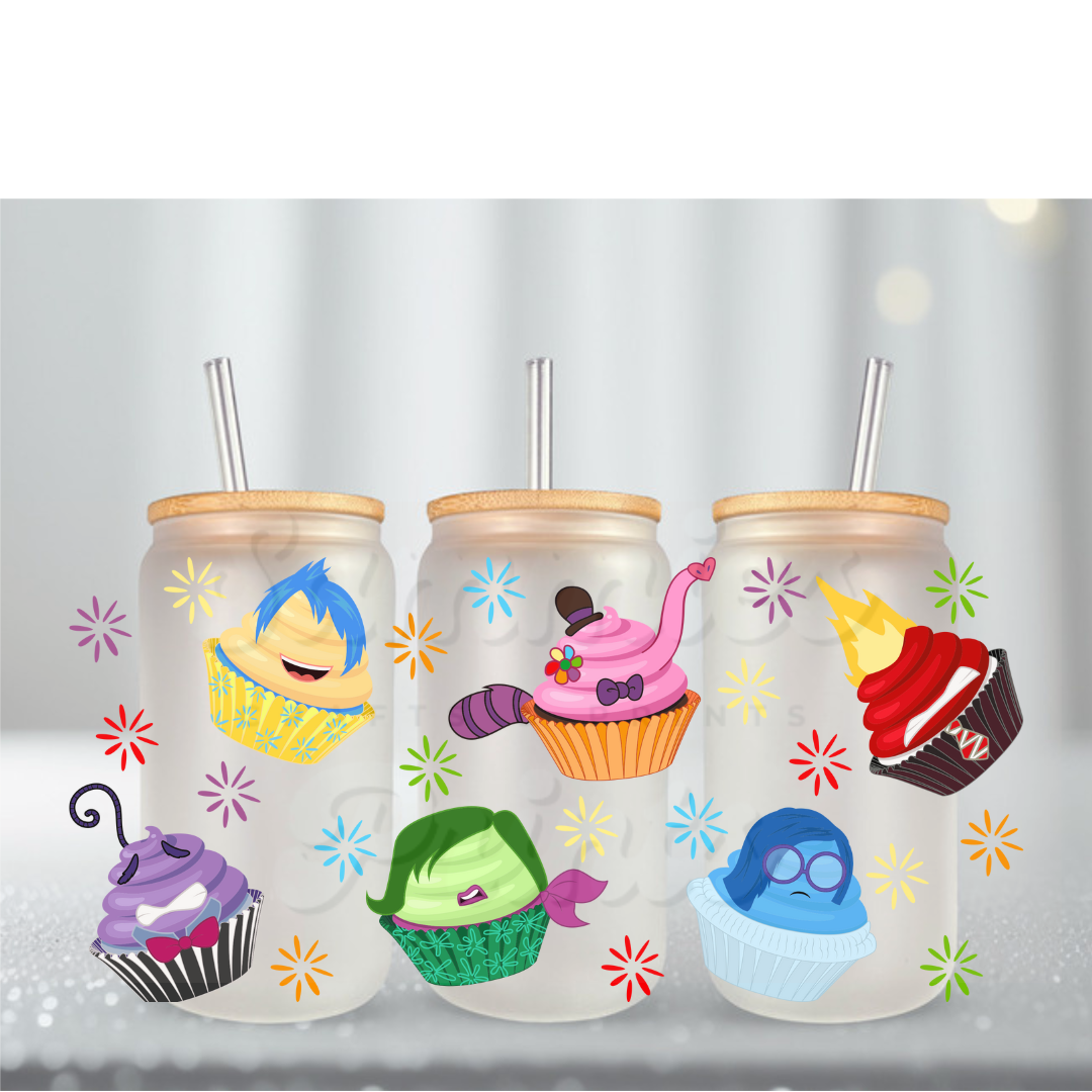 Feels Cupcakes UV DTF Cup Wrap