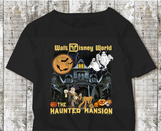 WDW Mansion 2 DTF Heat Transfer