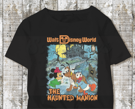 WDW Mansion 2 DTF Heat Transfer