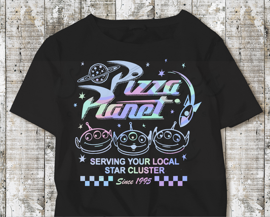 Pizza Planet DTF Heat Transfer