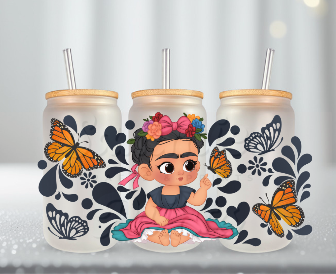 Frida 2 UV DTF Cup Wrap