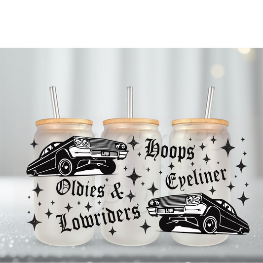 Lowrider 3 UV DTF Cup Wrap