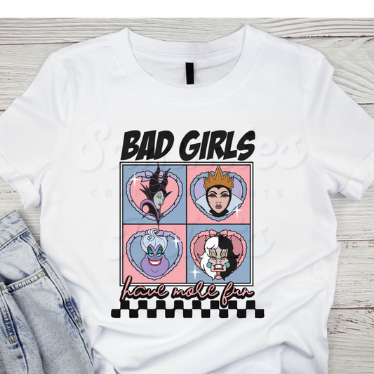 Bad Girls DTF Heat Transfer