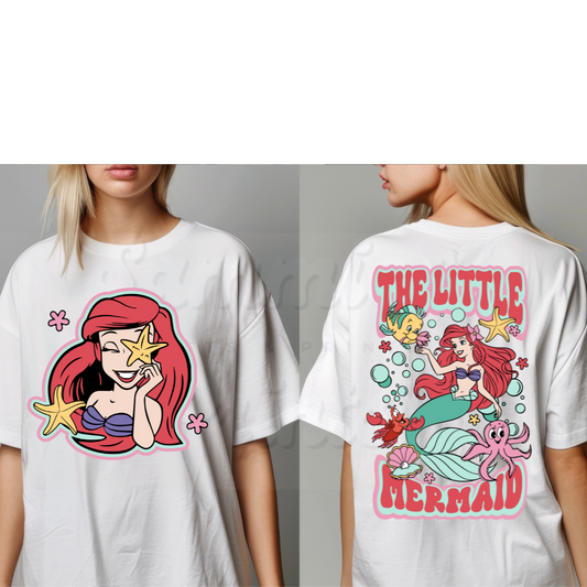 Mermaid SET DTF Heat Transfer