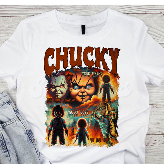 Killer Doll 1 DTF Heat Transfer