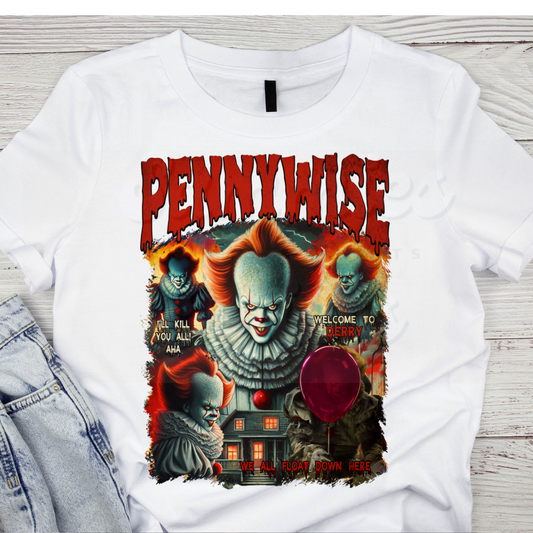 Clown 1 DTF Heat Transfer